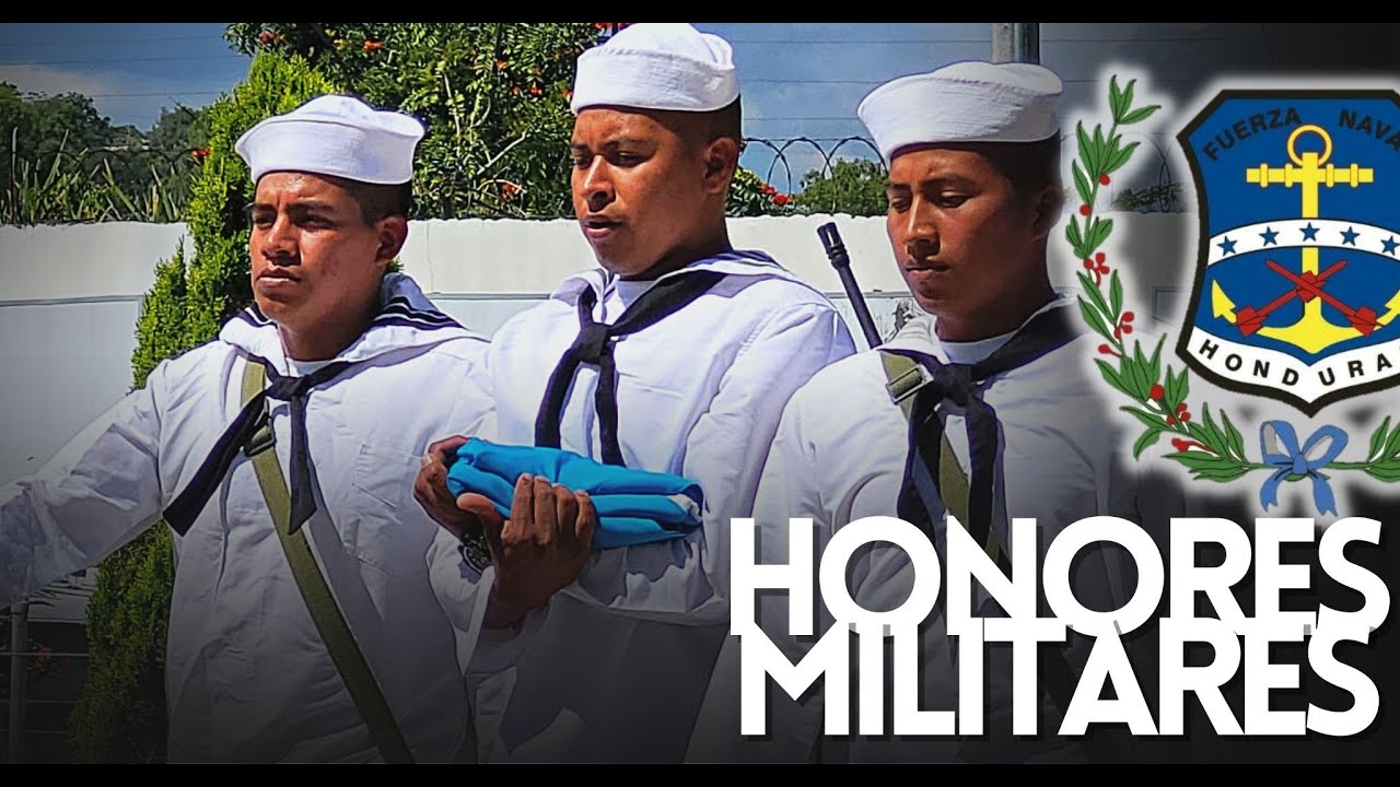 Izada de la Bandera Nacional / Fuerza Naval de Honduras