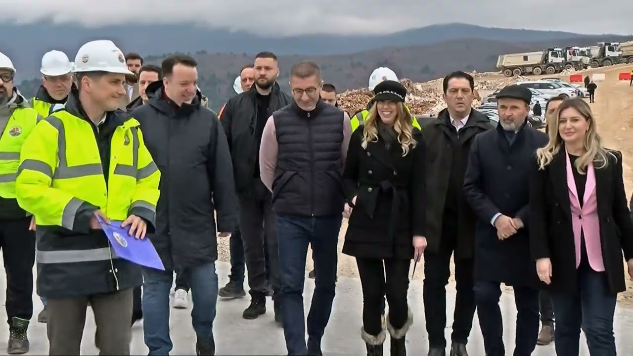 Забрзано се гради новата делница од Коридор 8 Гостивар - Букојчани