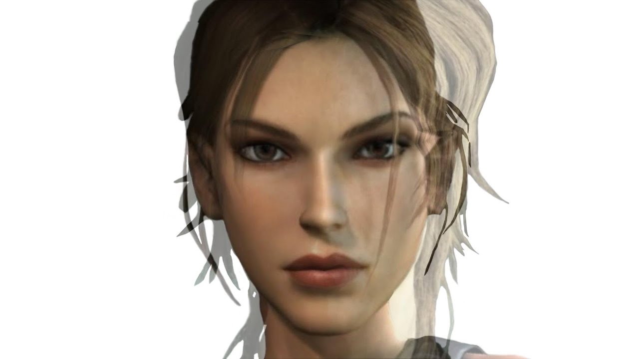 Face Morph of  Lara Croft 