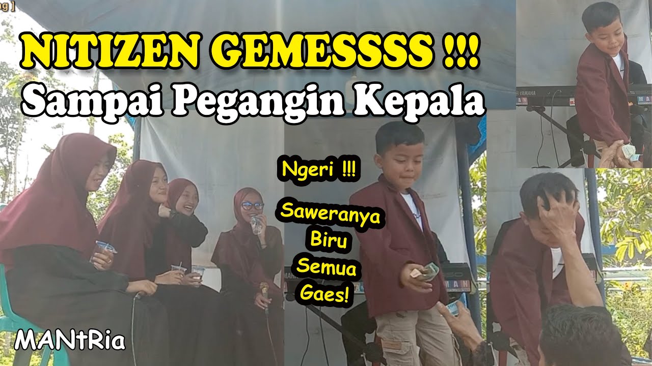 Ayahnya di buat melongo bocil nyumbang lagu solawat SYAIKHONA - MANtRia