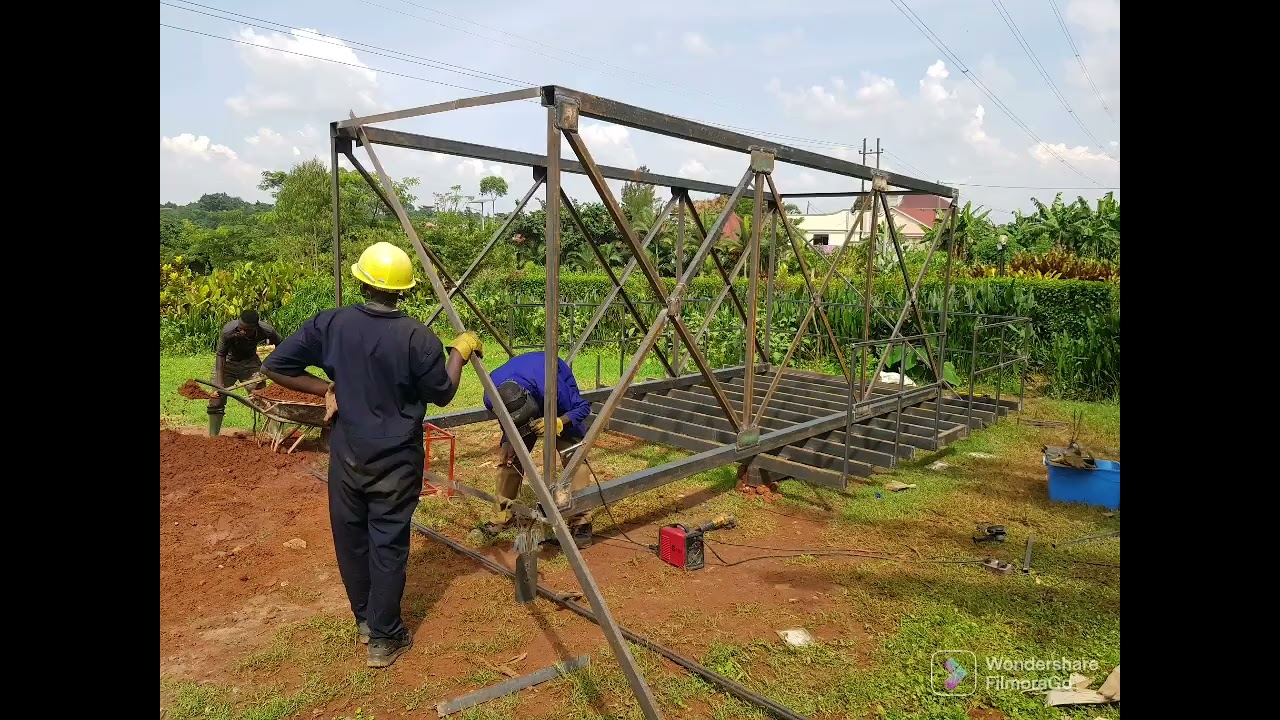Menyas 10,000l tank and stand project successfully completed