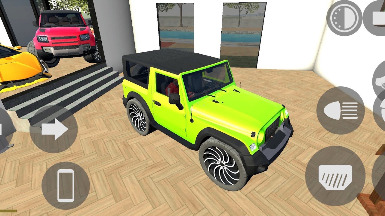 Indian bike driving 3d game me franklin ne apni thar ko drive Kay hai game games 