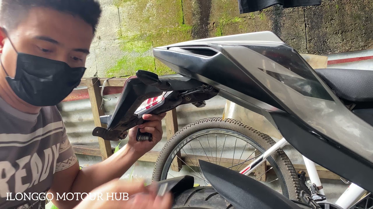 Rouser RS200 Tail Tidy | Unboxing and Installation | step by step