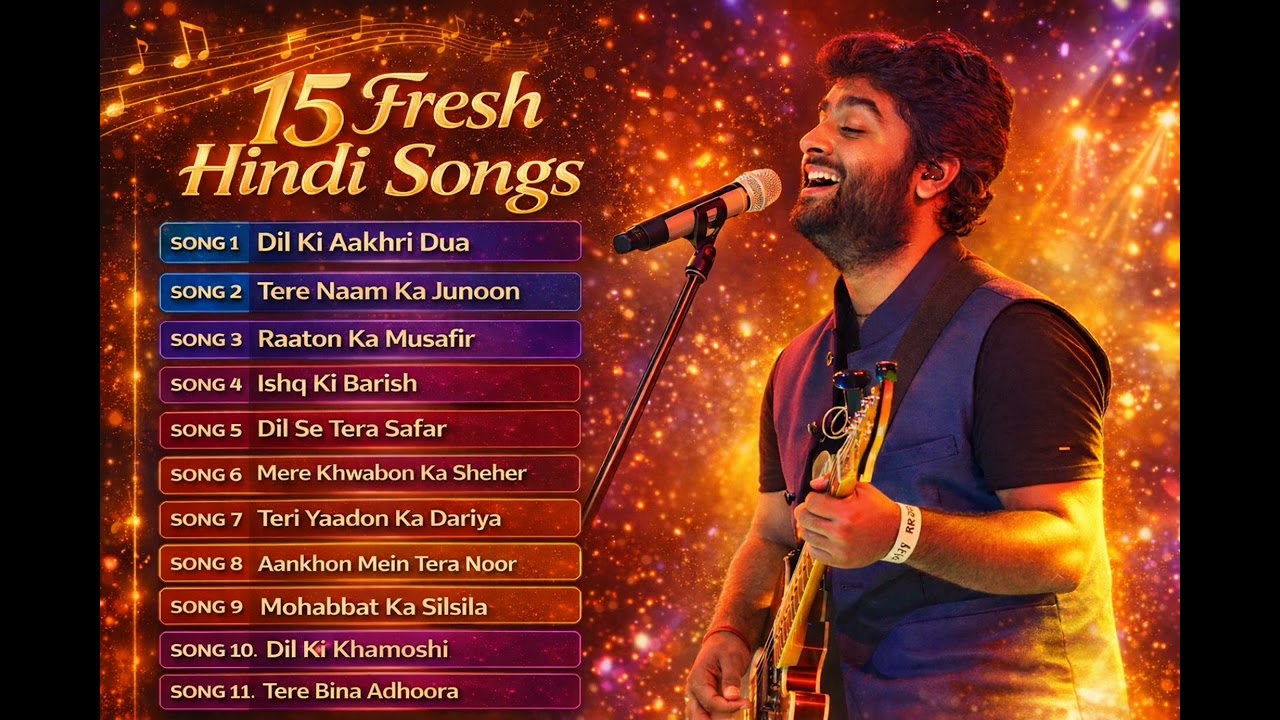 15 New Hindi Romantic Songs 2026 💖 Arijit Singh Style | Best Love Songs Collection | Surchowa