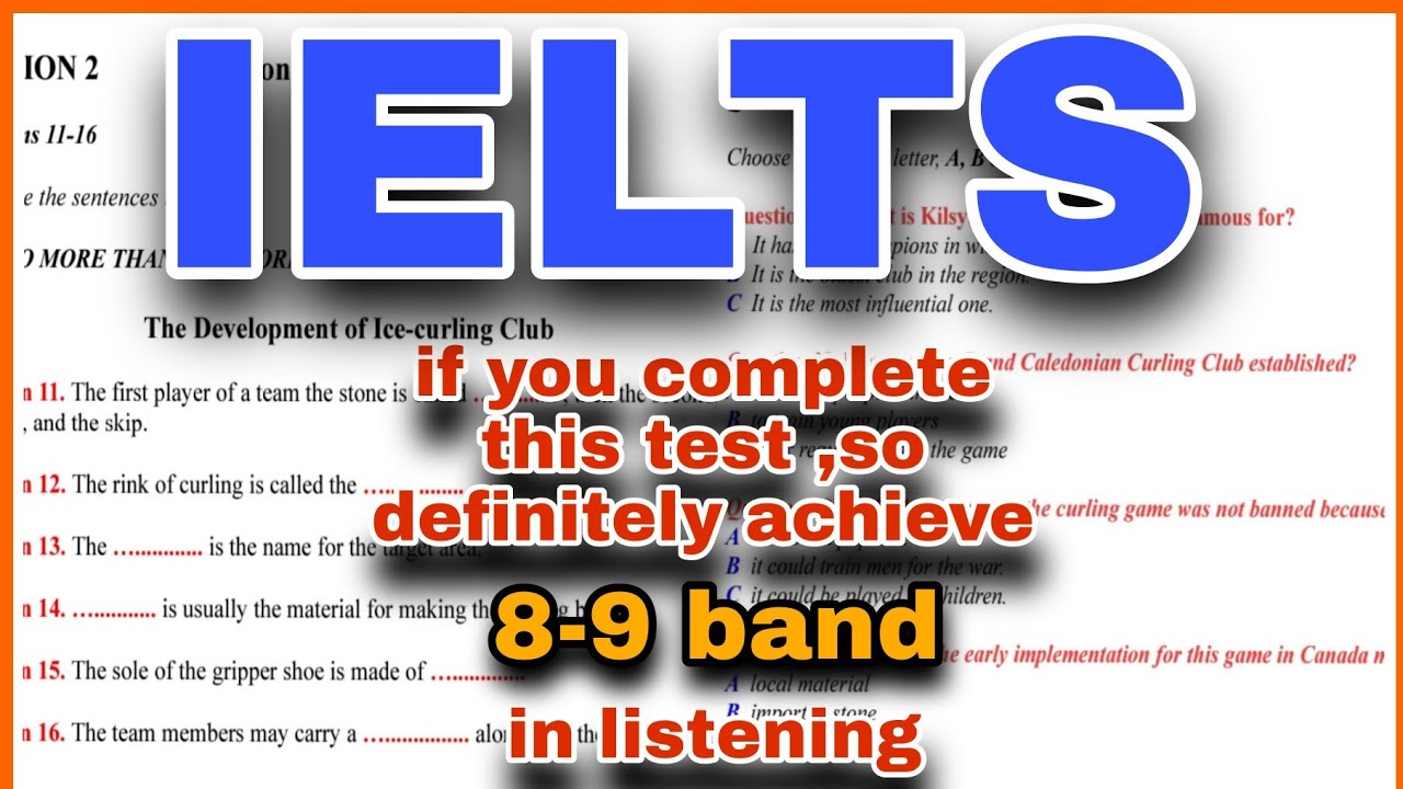 Most important ielts exam listening test 2022 | ielts listening