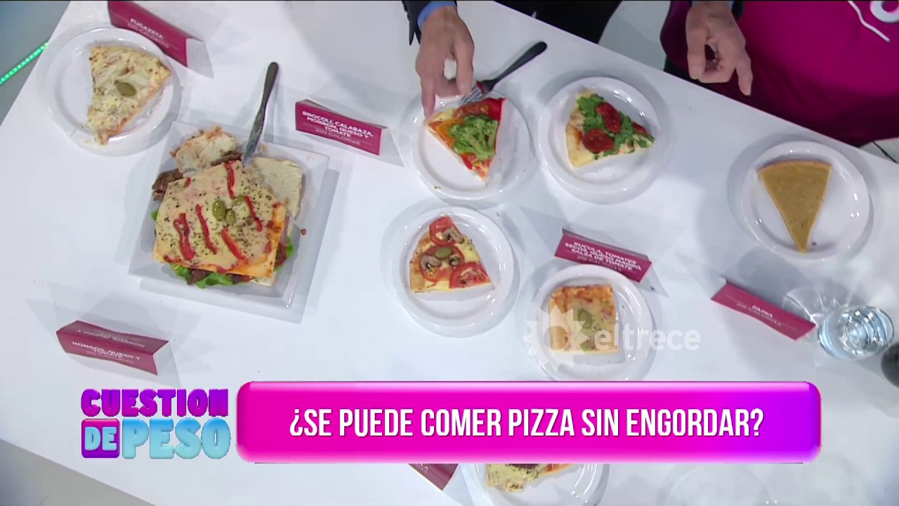 ¿Cómo comer pizza y engordar poco?