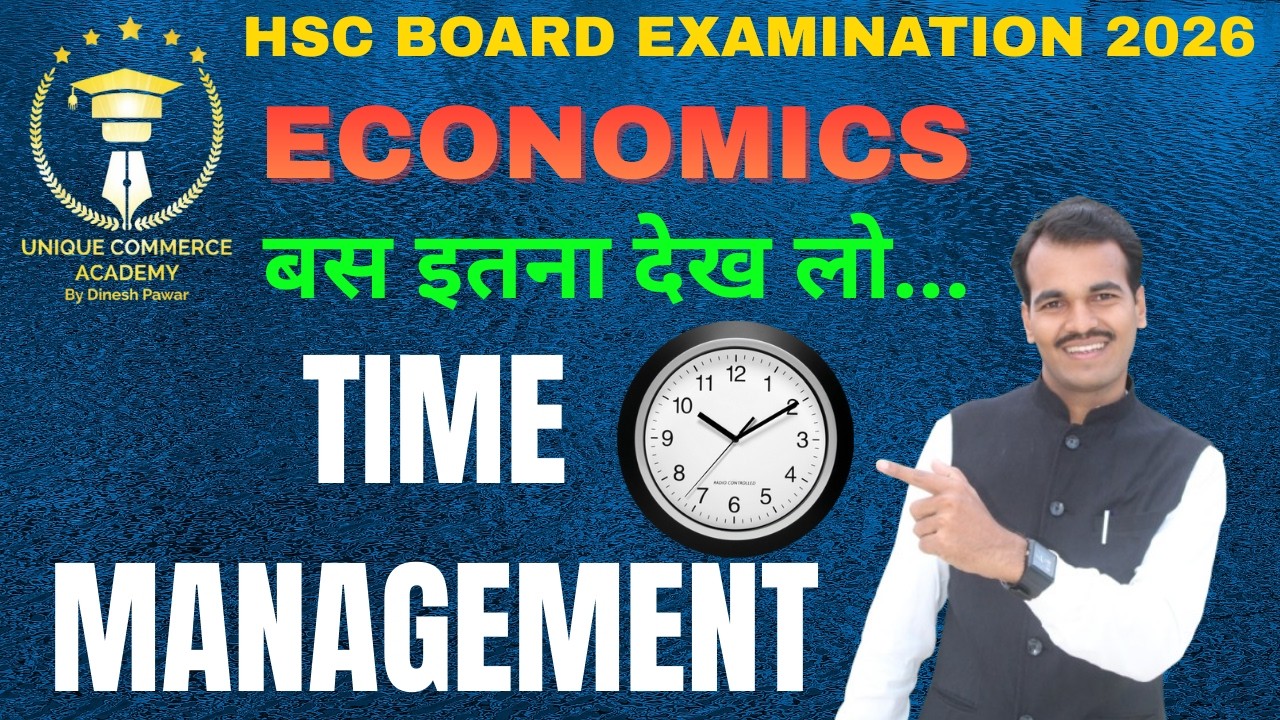 economics important questions | economics time management std 12