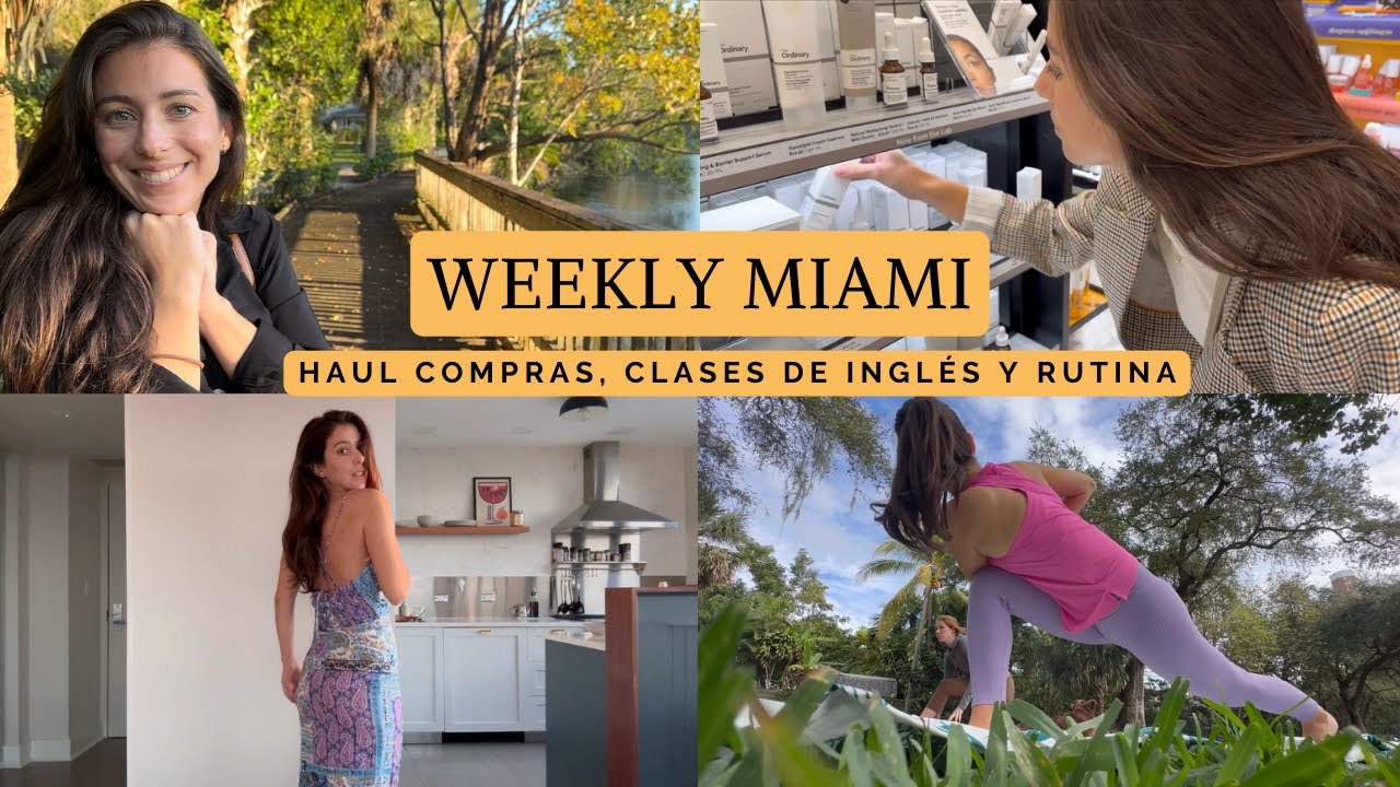 🌴 MI VIDA EN MIAMI 🇺🇸 | Cómo aprendí inglés & Haul Rebajas Zara ✨ | Vlog 02 eleNYork 🎥