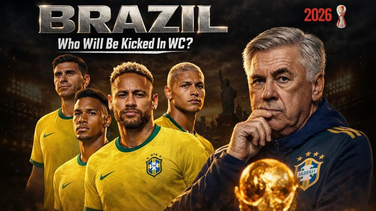Carlo Ancelotti Choose Brazil Players And Who Will Left Out For FIFA World Cup 2026