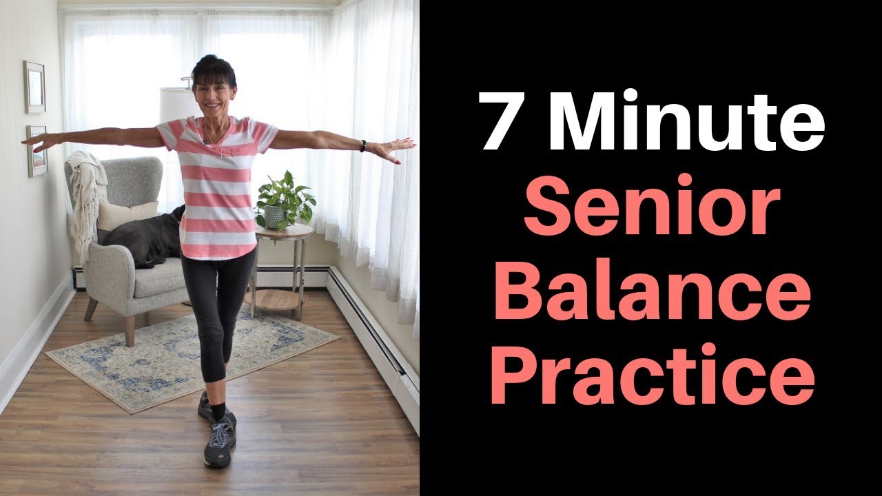 7 Minute Functional Balance Exercises For Seniors