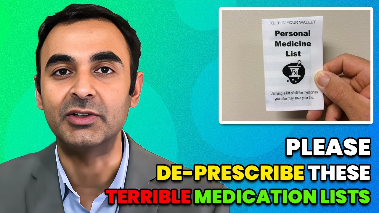 PLEASE DE-PRESCRIBE these TERRIBLE medication lists