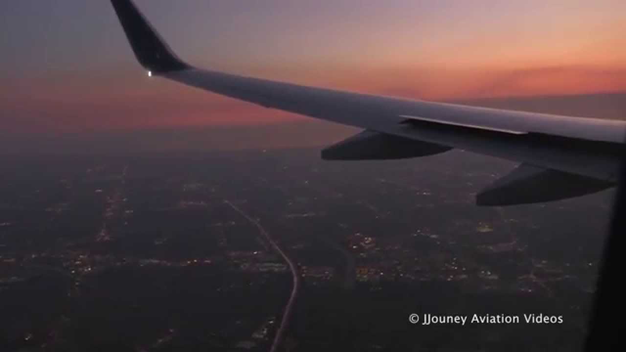 Delta 737-900 Landing LAX at Sunset