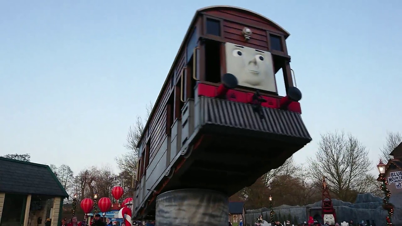 Toby's Tram Express Ride At Drayton Manor