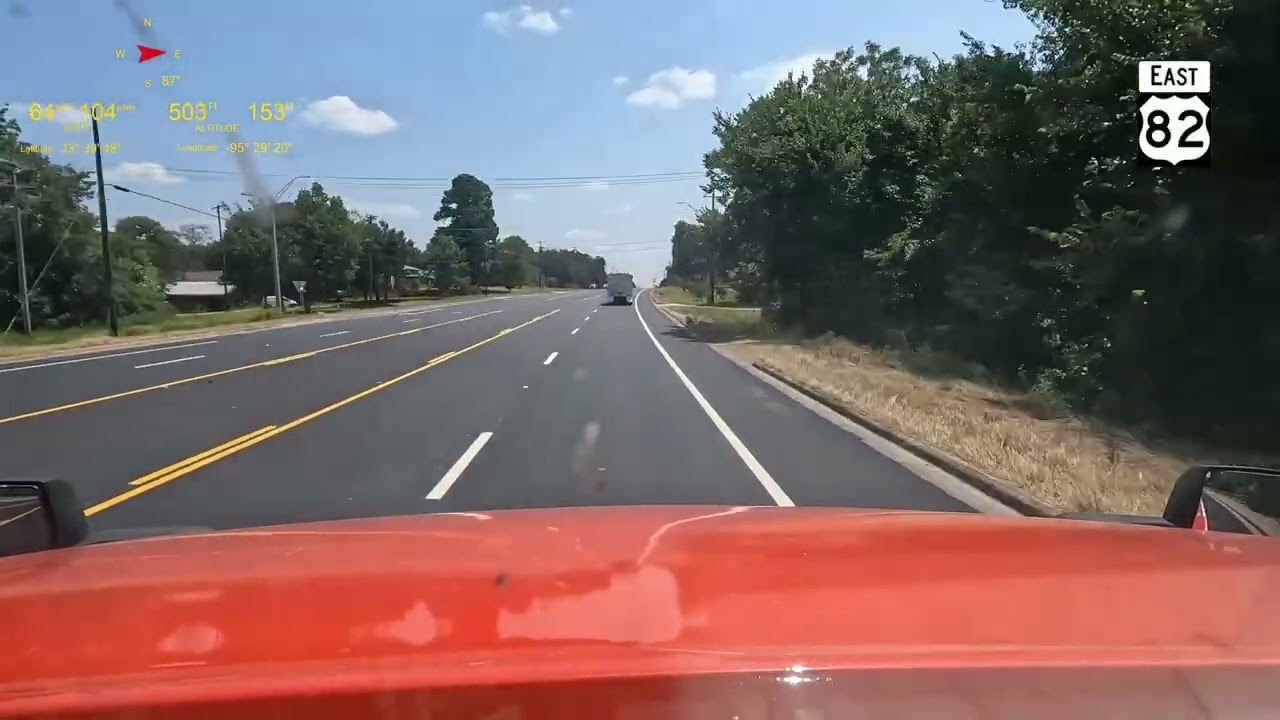 Trucking from Paris, Texas to Hope, Arkansas