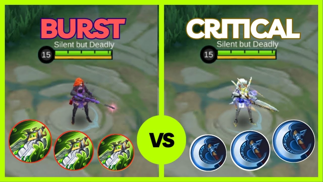burst vs critical build lesley
