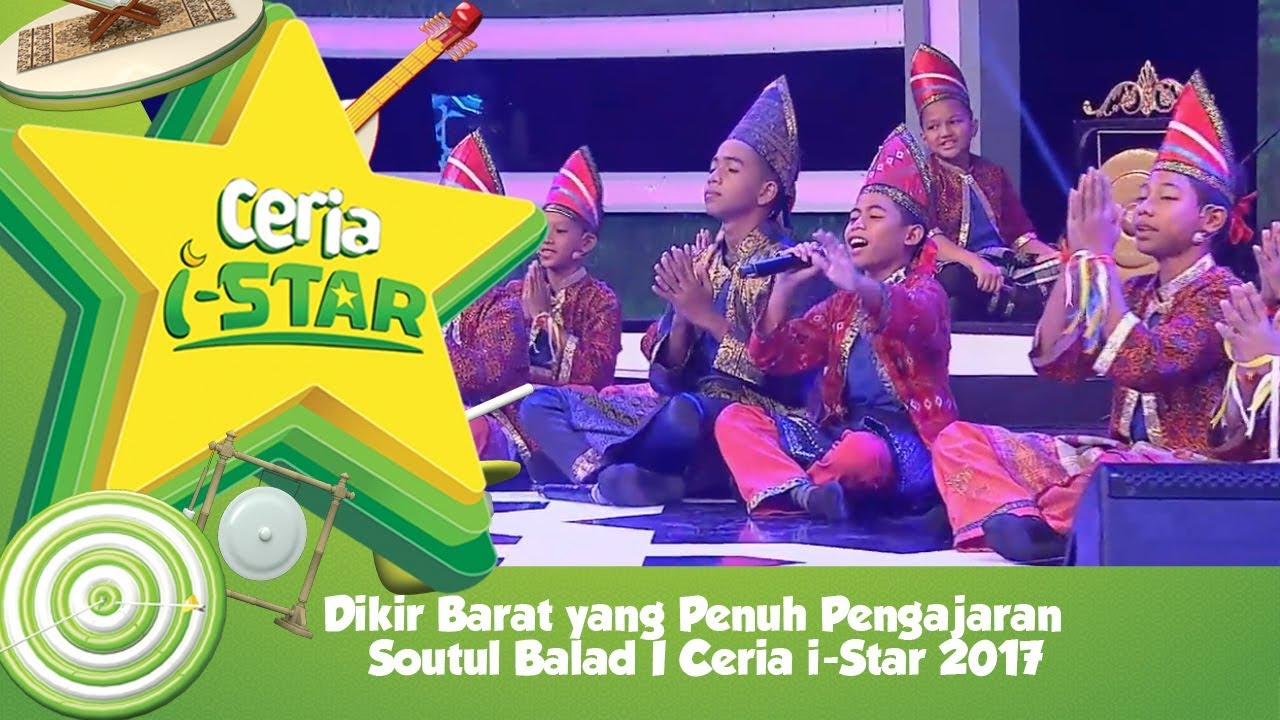 Dikir Barat yang Penuh Pengajaran | Soutul Balad I Ceria i-Star 2017
