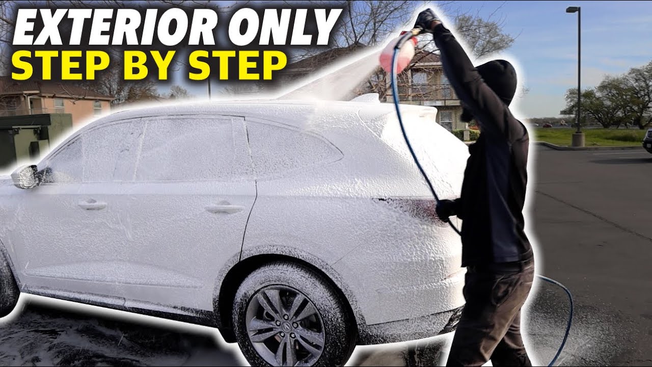 Как я делаю только внешние детали пошагово — Hunter's Mobile Detailing