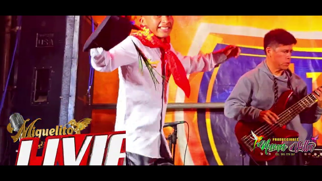 MIGUELITO LIVIAC ▷Ya no es vida - Ilusiones van - Despedida ▷ Mix Hualinas▷Nueva Villa Prod.⁴ᵏ
