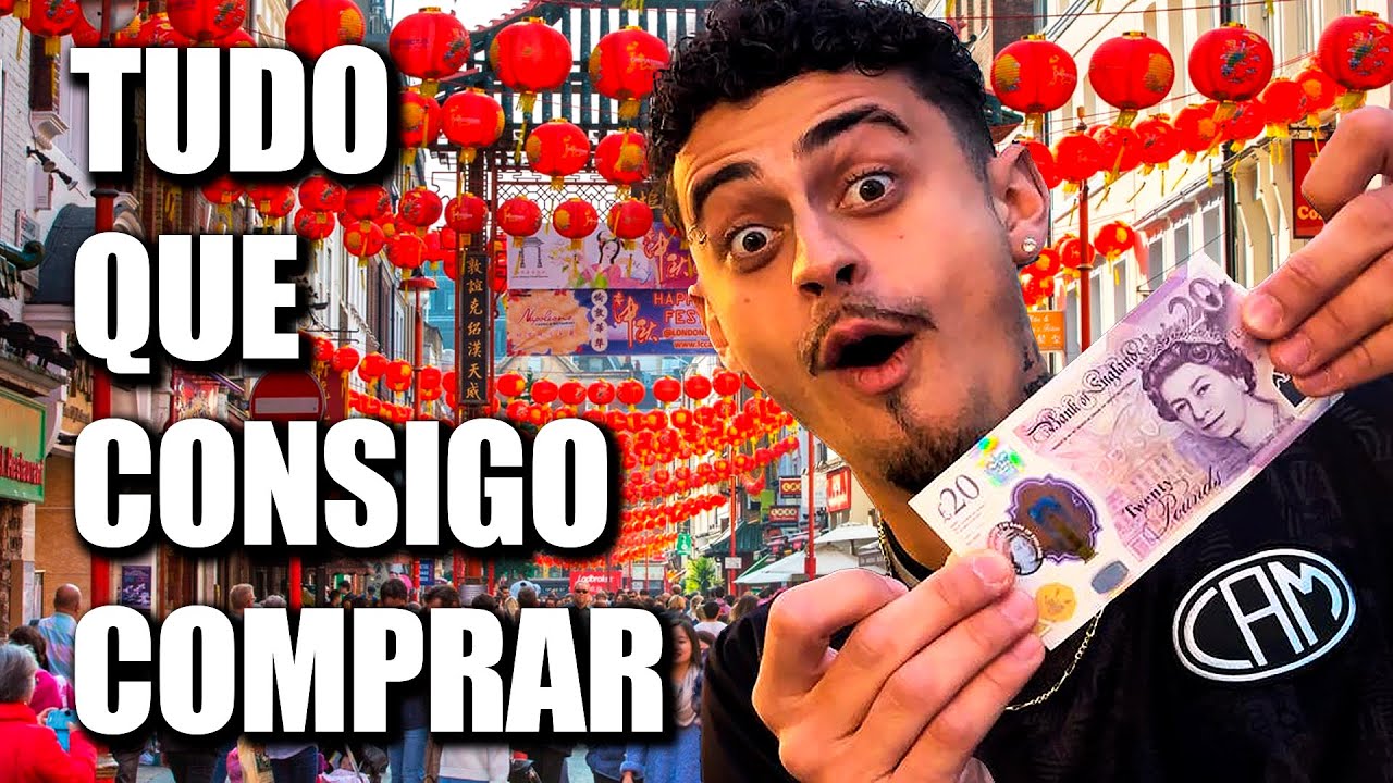 COMENDO COMIDA DE RUA NA CHINATOWN DE LONDRES