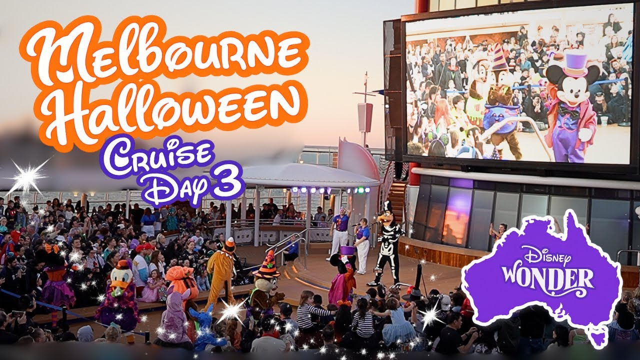 Halloween on a Disney Cruise in Australia 🎃 (Our Final Day at Sea)