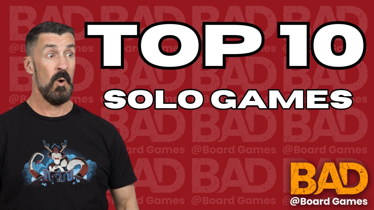 Solo Top 10 Boardgames