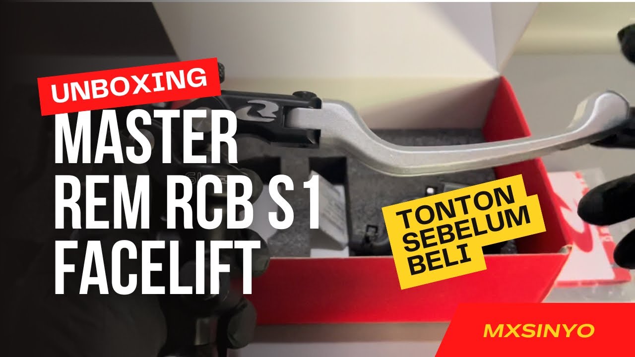 Unboxing & Review master rem RCB S1 FL (short lever)