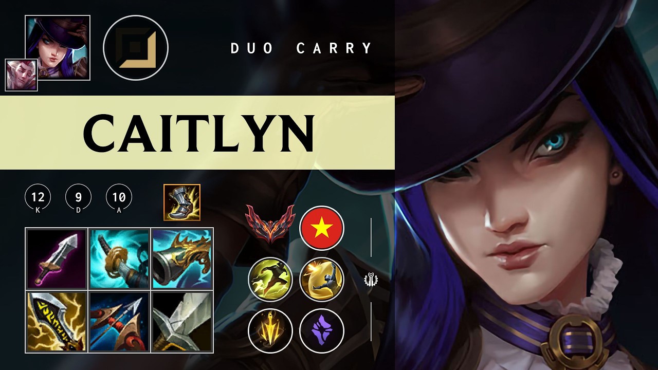 Caitlyn ADC vs Syndra - VN Grandmaster Patch 26.04