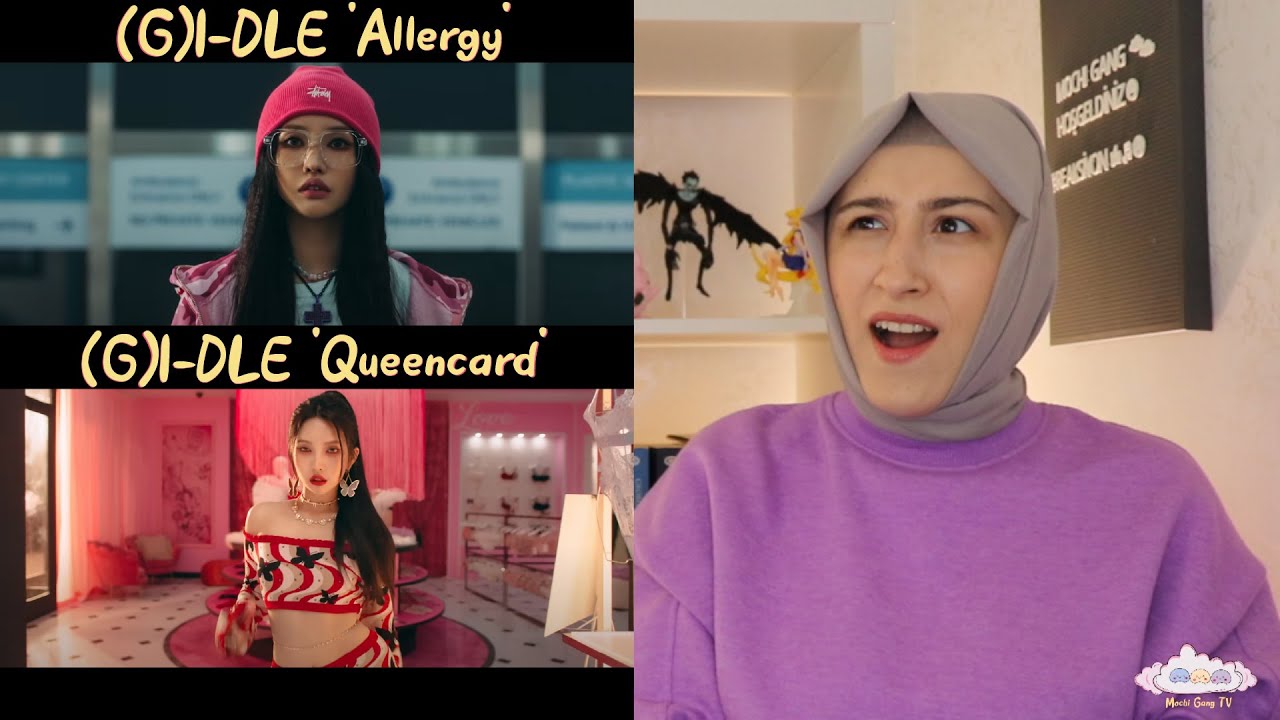 (G)I-DLE - 'Allergy' & '퀸카 (Queencard)' REACTION | KPOP TEPKİ