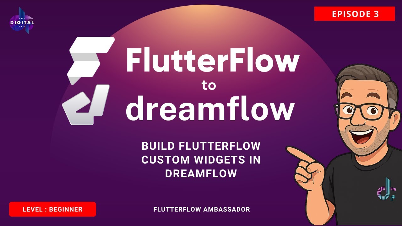 #FlutterFlow to #Dreamflow - Crafting FlutterFlow Custom Widgets in DF