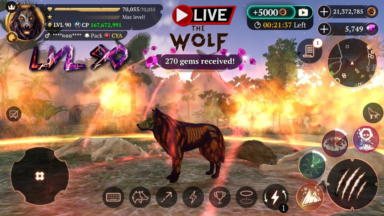 🔴 LIVE | The Wolf 🐺 LVL 90 | CO-OP & PVP |