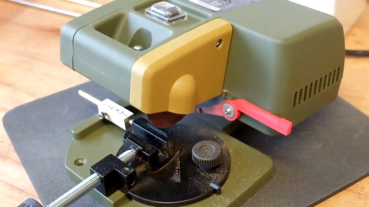 Proxxon KG50 cutoff used to shorten small screws for models