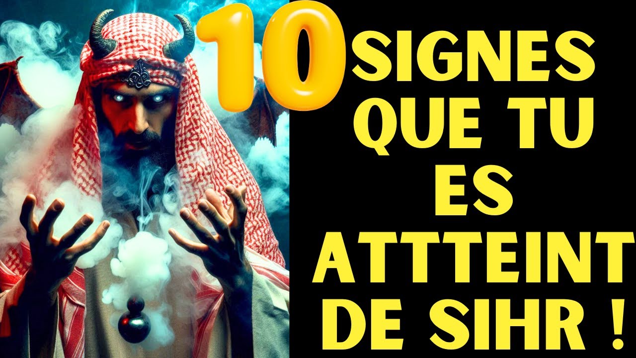 10 signes que tu es atteint de sihr (sorcellerie) !