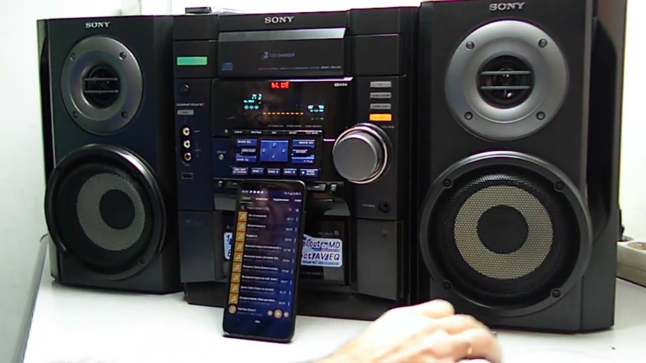 Апгрейд музыкального центра Sony MHC RG30