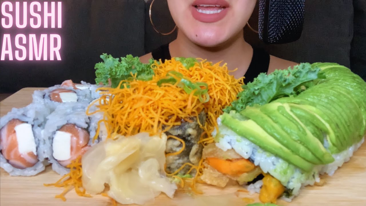 ASMR | Sushi 🍣 | Eating sounds | Mukbang 먹방