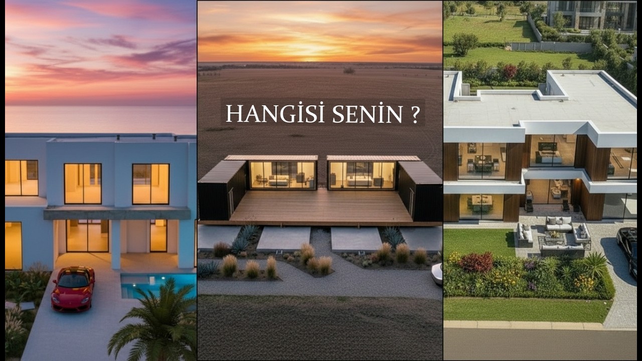 Hayallerinizi Süsleyecek 3 Villa Tasarımı! | 4K