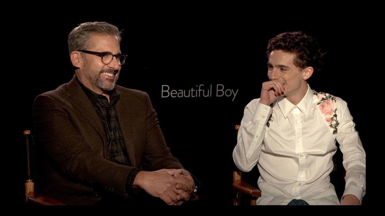 BEAUTIFUL BOY: Steve Carell and Timothee Chalamet Interview
