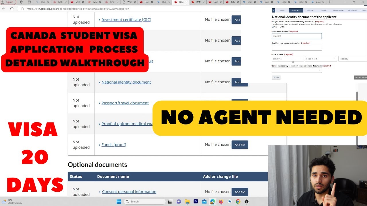 How to Apply for Canadian Student Visa | Full Process | SDS Student Visa | #internationalstudents
