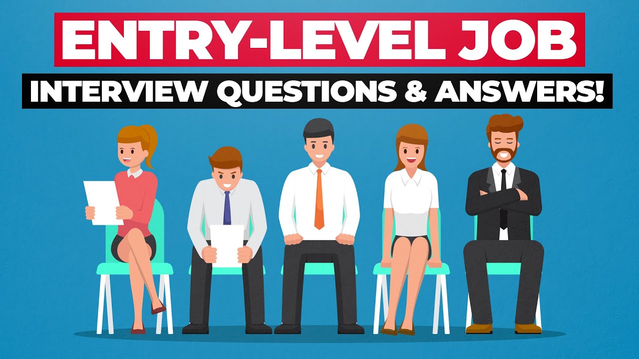 ENTRY-LEVEL JOB Interview Questions and Answers! (How to PASS a Job Interview at the 1st ATTEMPT!)