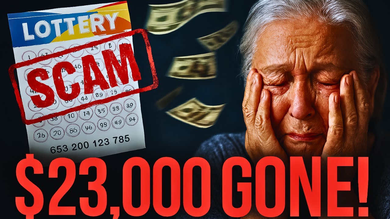 ELDERLY Mom Loses $23,000 in Fake Lottery Scam &ndash; Learn the Signs !