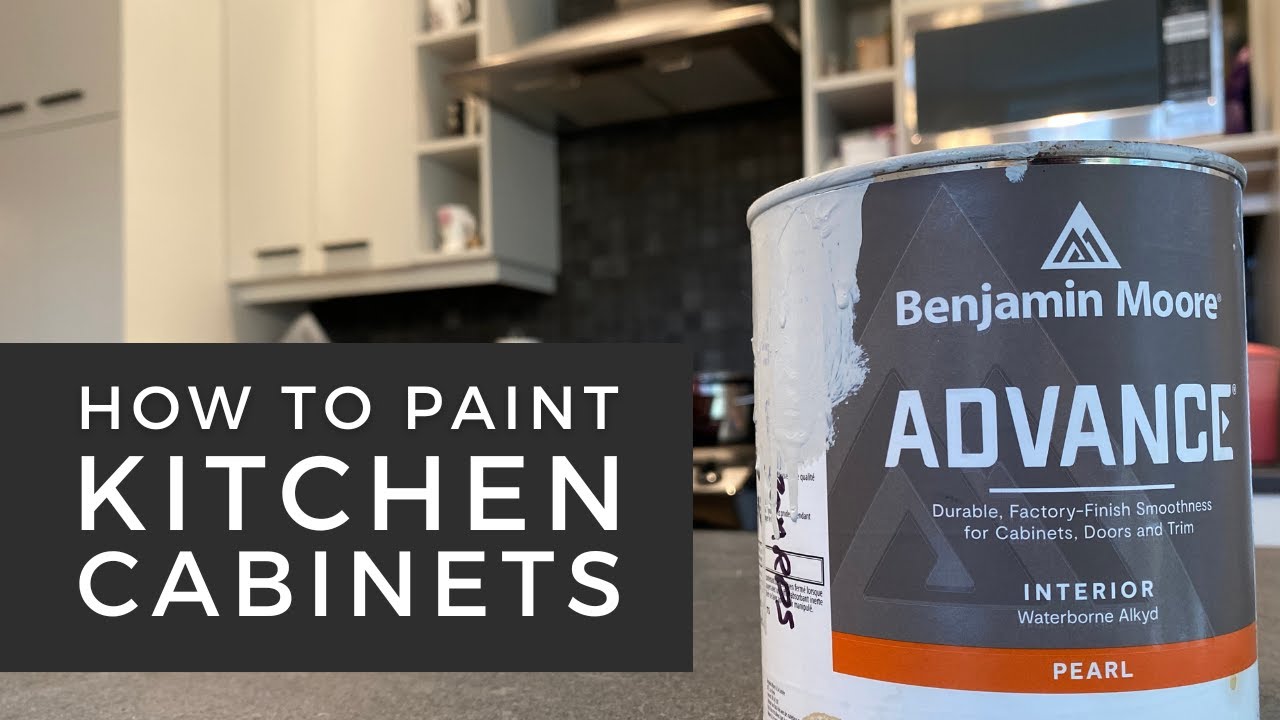 How to Paint Kitchen Cabinets: Flat Pannel Doors