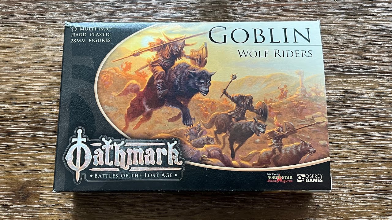 Unboxing Oathmark Goblin Wolf Riders - Old World Orc and Goblin Army Build!