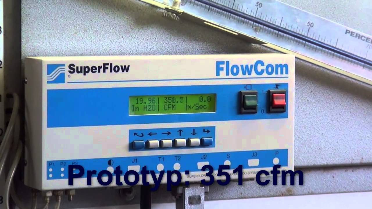 Air Restriktor auf FlowBench NG-Motorsports