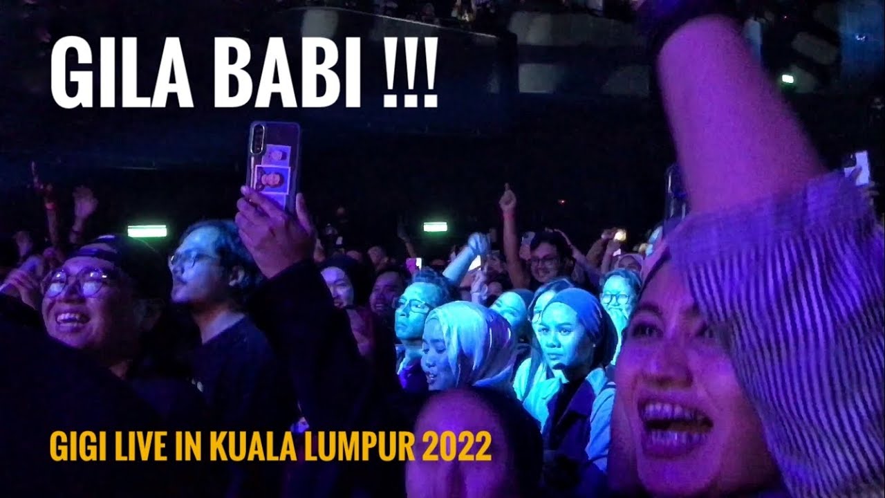 Konser GIGI Live in Kuala Lumpur Malaysia‼️