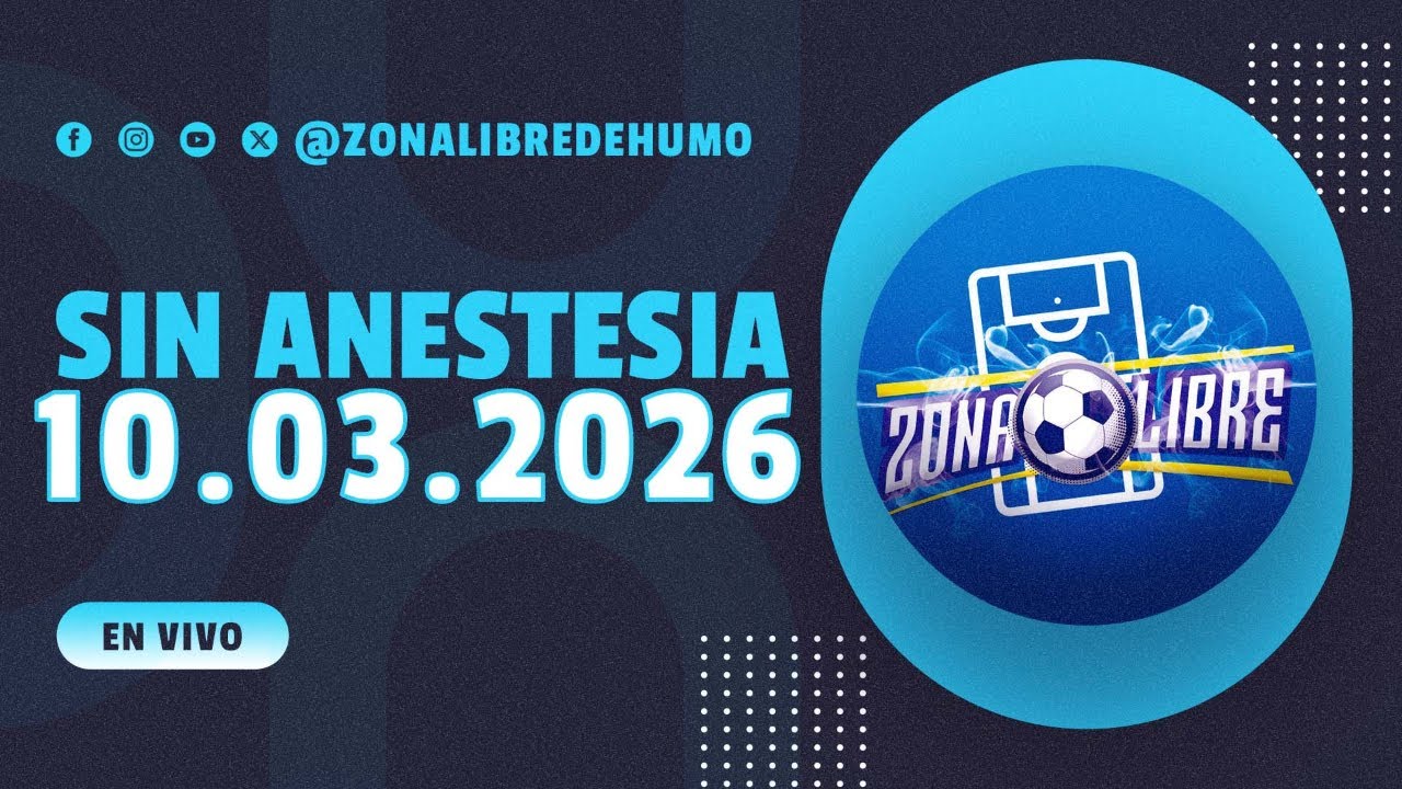 🗣️🎙️Sin Anestesia al aire ¡Conéctate YA! - Marzo 10