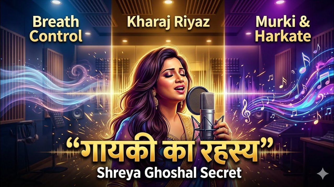 Shreya Ghosal🗣️ जी की गायकी का राज। Shreya Ghosal ji ki gayaki ka raj. #classicalmusic #music 