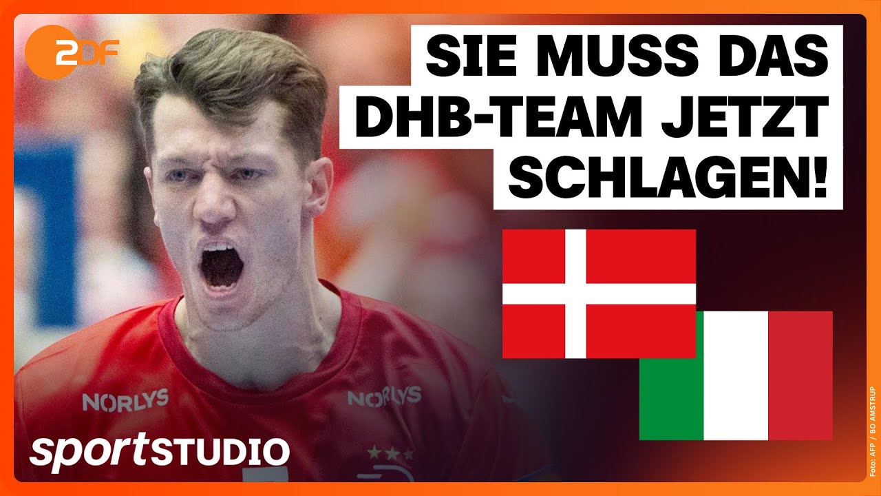 Dänemark – Italien Highlights | Handball-WM 2025 | sportstudio