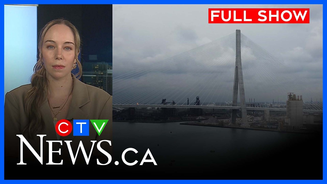 Очередные задержки движения по международному мосту Горди Хоу | CTV News Лондон, 11 июня 2026 г.,...
