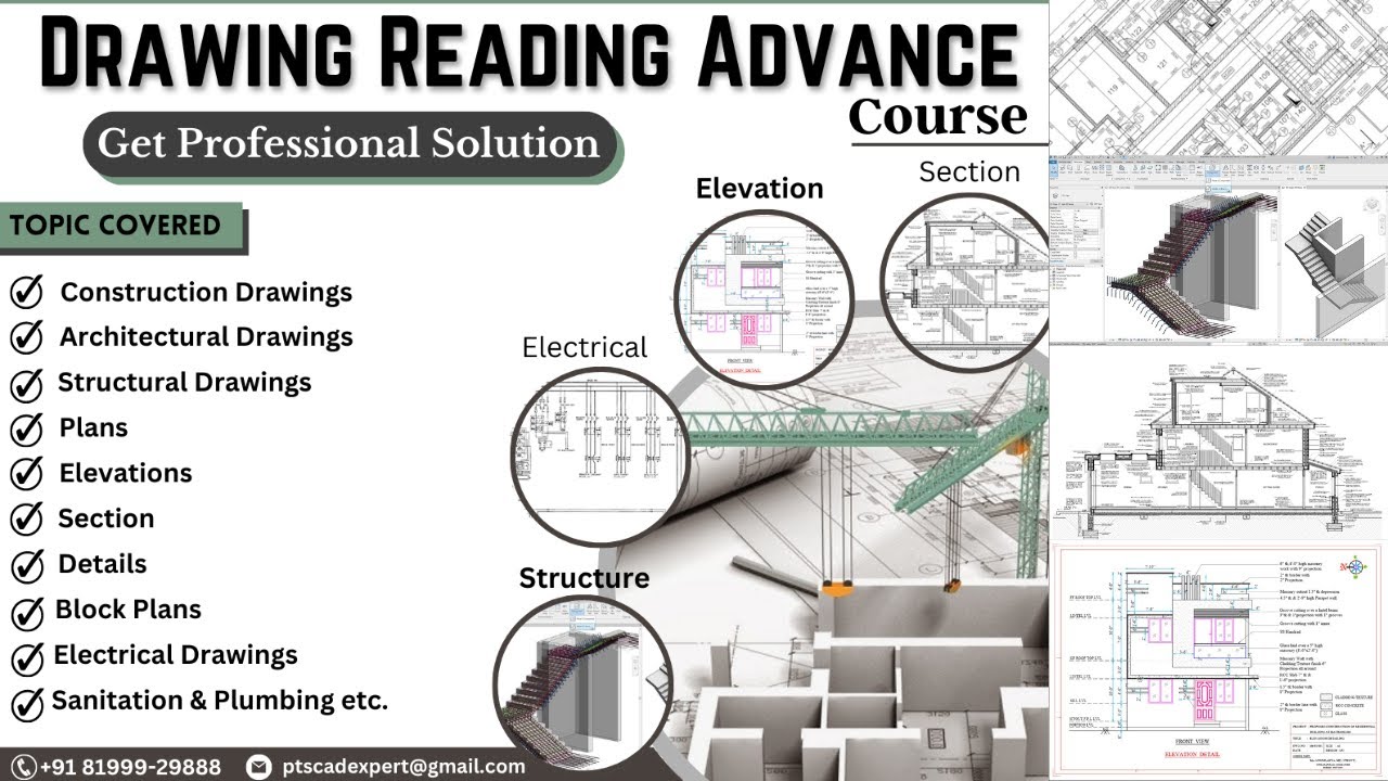The Basic Details of Drawing Reading | Construction | Architecture & Civil etc.