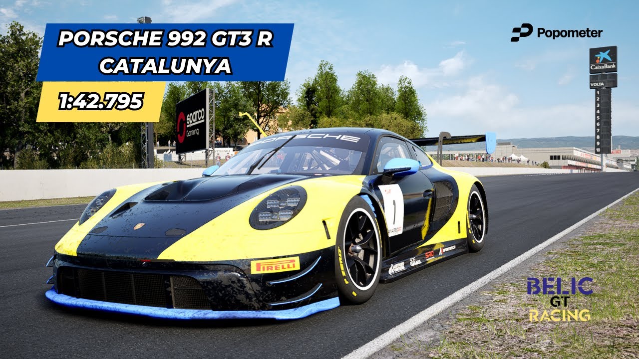 Barcelona 1:42.795 - Porsche 992 GT3 R - ACC v1.10.3 LFMHL - Data Pack in the description
