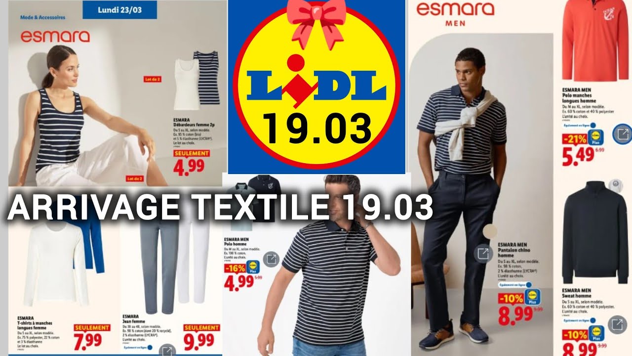✨ LIDL Arrivage de la Semaine 19 MARS 2026 ✨ Catalogue Cuisine & Ménage ✨ Maison Textile